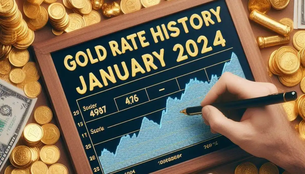 gold rate in January 2024