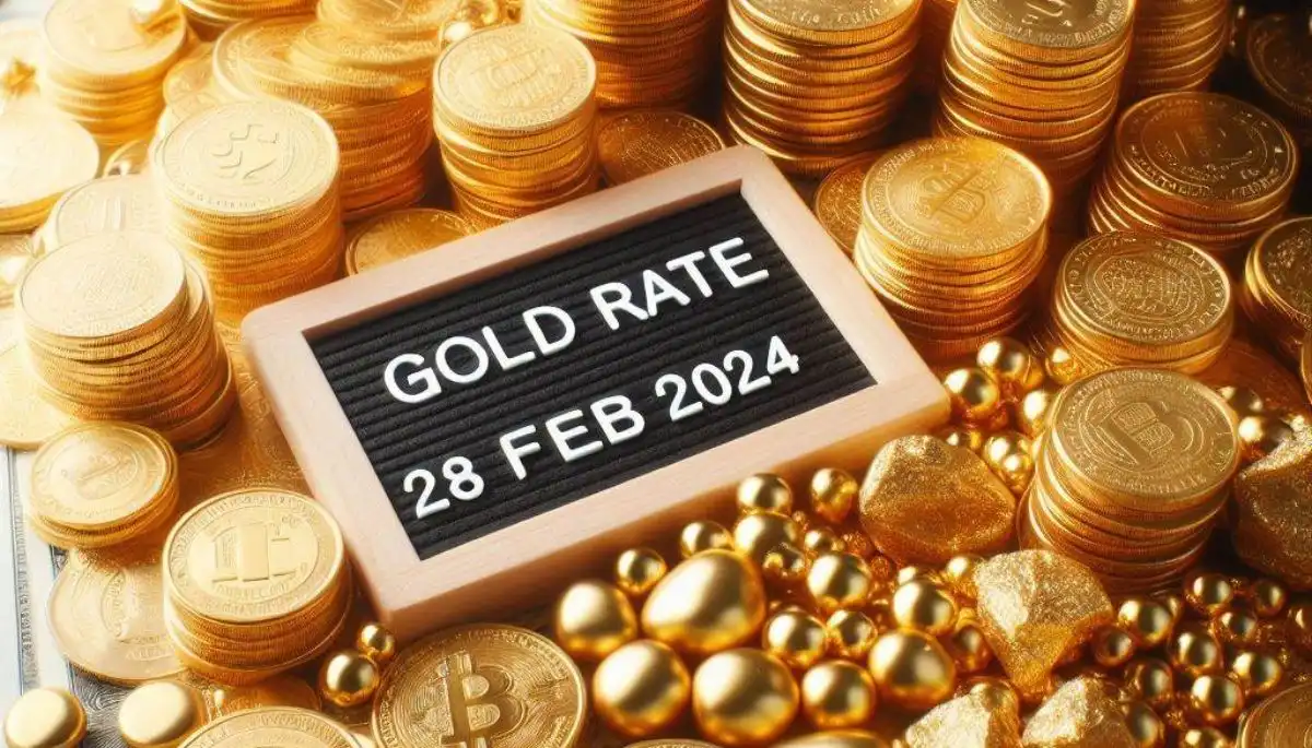gold rate 28 feb 2024
